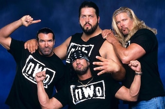 Scott Hall, Big Show, X-Pac and Kevin Nash.