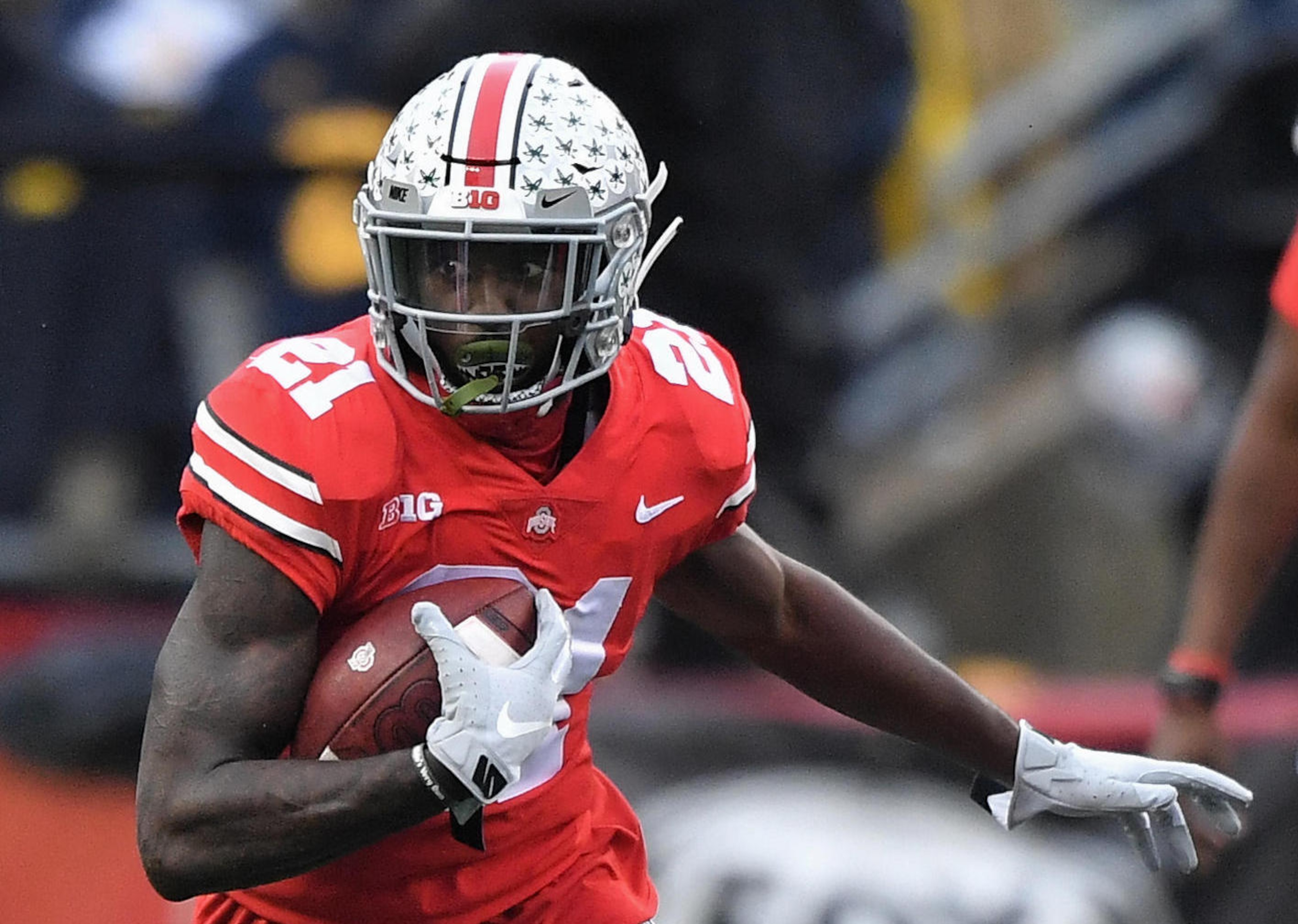 Ohio State wide receiver Parris Campbell Ohio State wide receiver Parris Campbell
