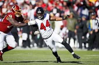 Atlanta Falcons defensive end Vic Beasley