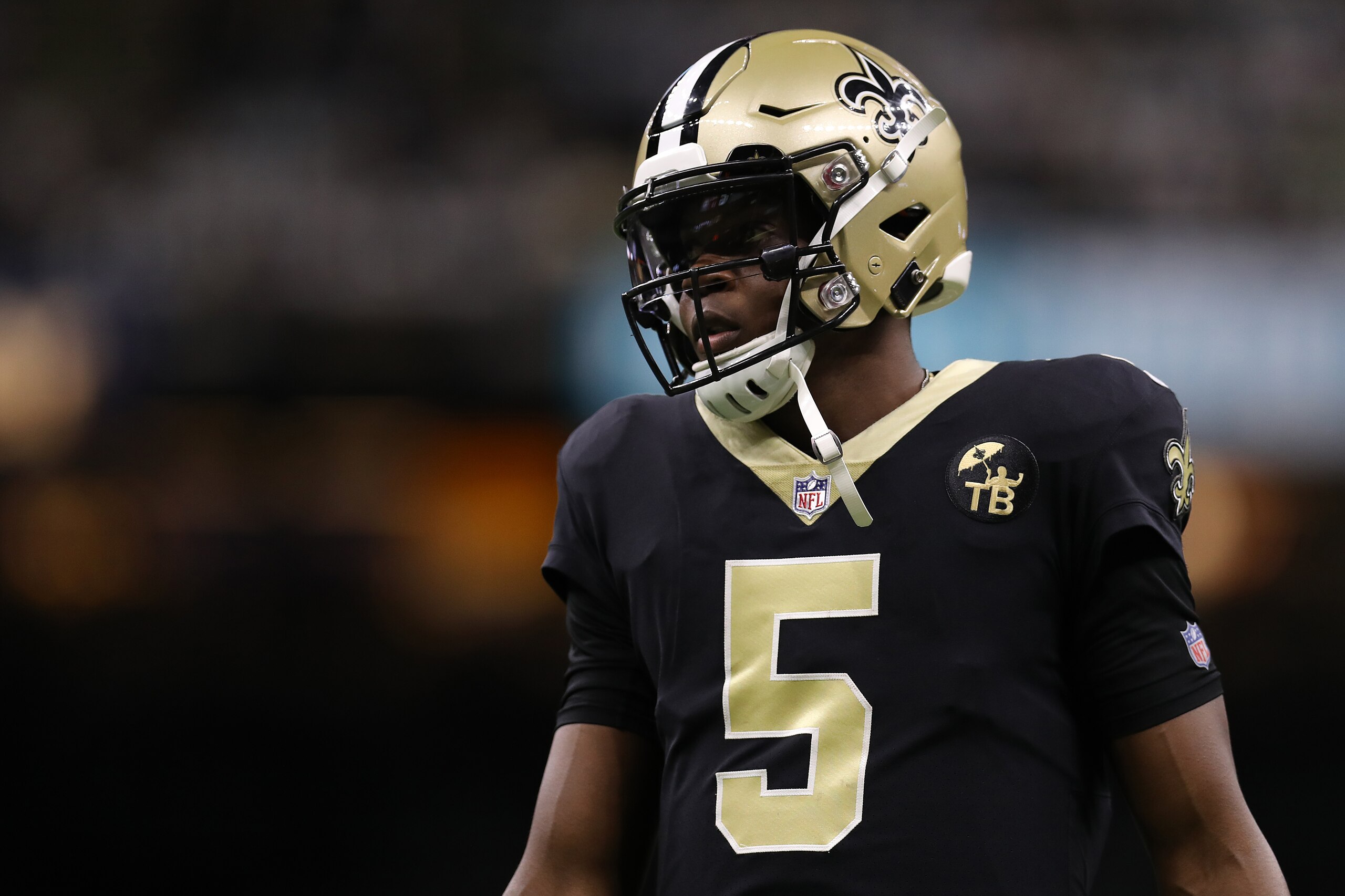 New Orleans Saints quarterback Teddy Bridgewater New Orleans Saints quarterback Teddy Bridgewater