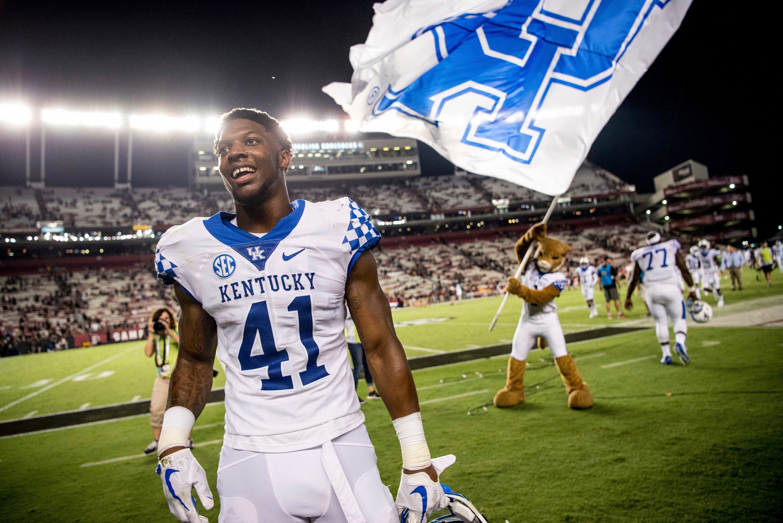 Kentucky edge-rusher Josh Allen