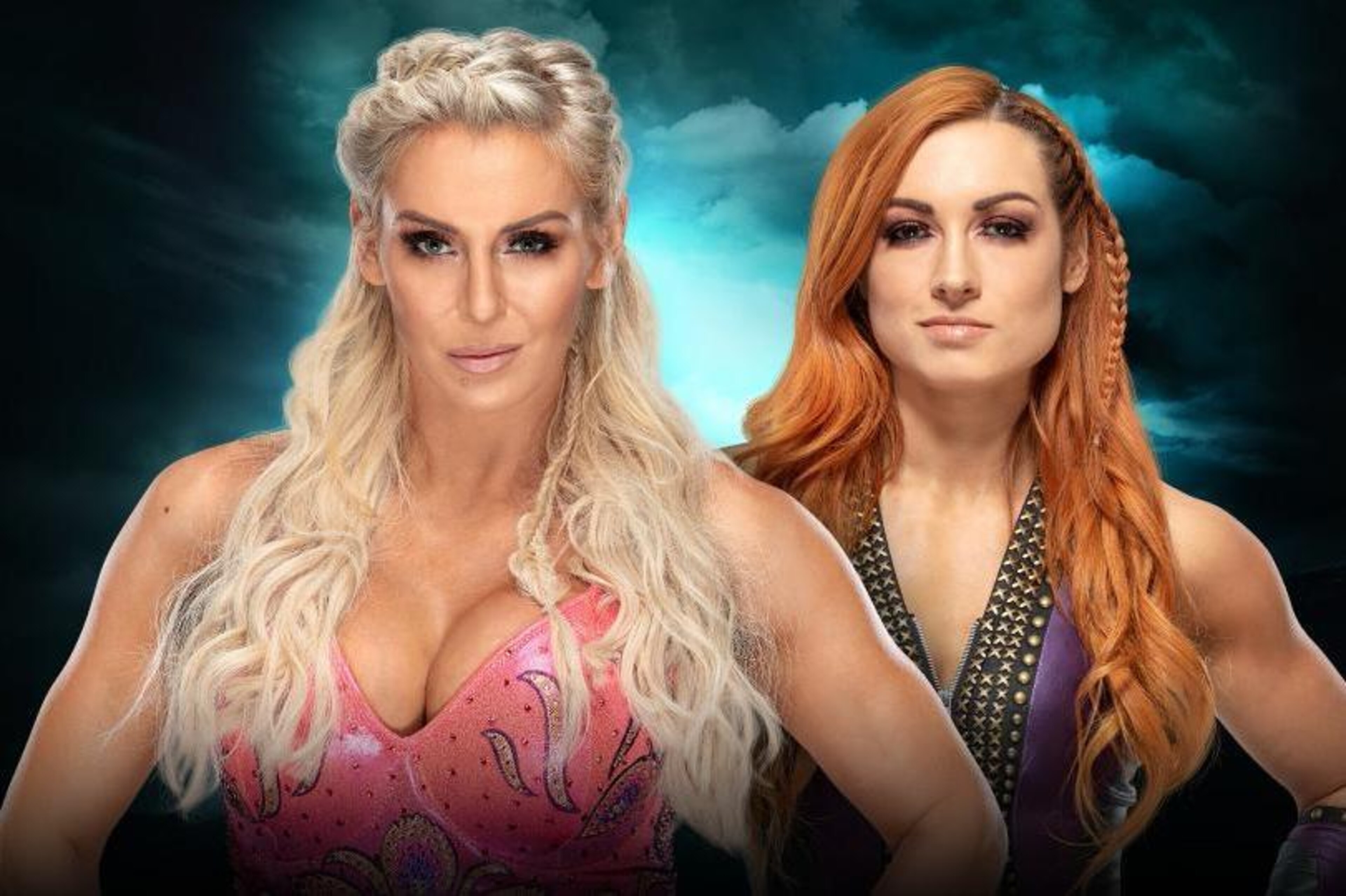 Charlotte and Becky Lynch. Charlotte and Becky Lynch.