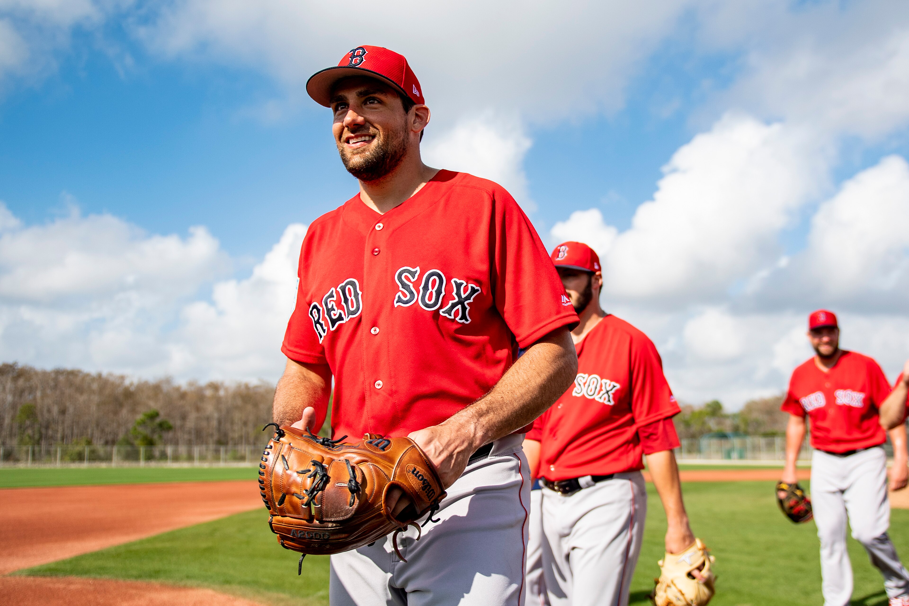 Boston Red Sox right-hander Nathan Eovaldi