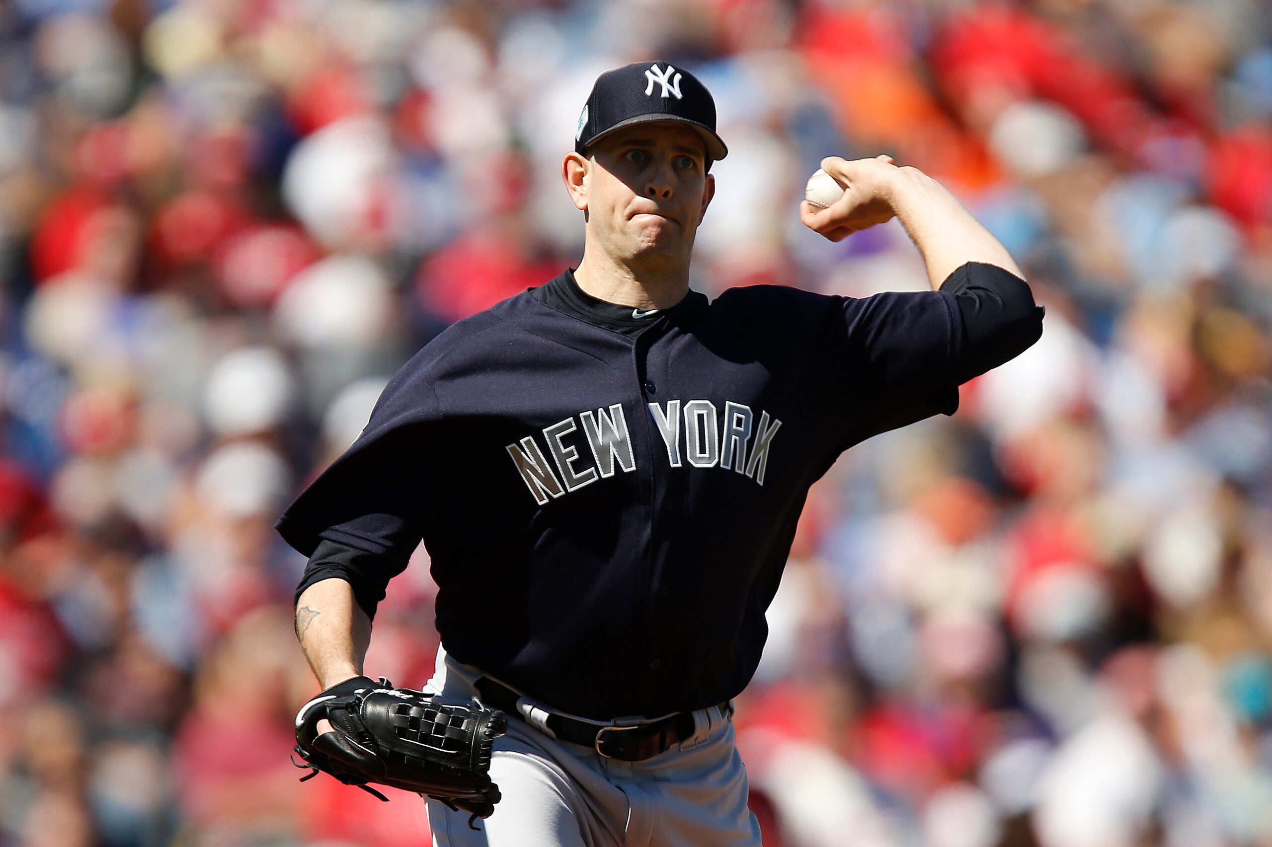 New York Yankees left-hander James Paxton