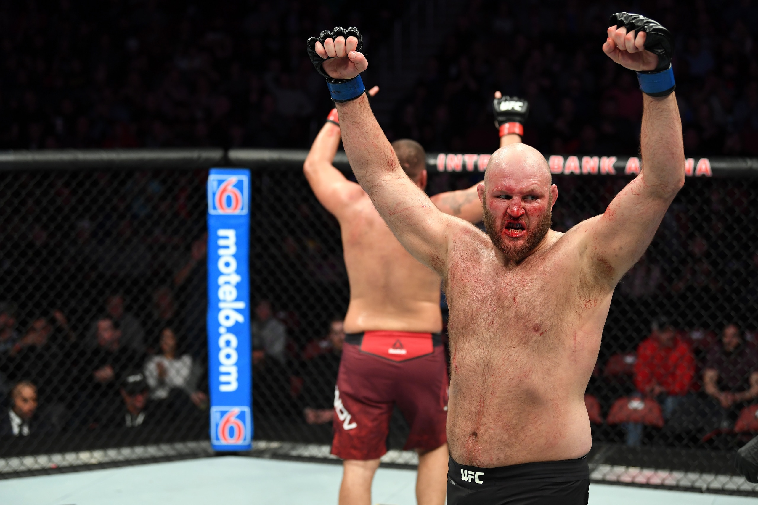 Ben Rothwell (foreground) and Blagoy Ivanov (background)