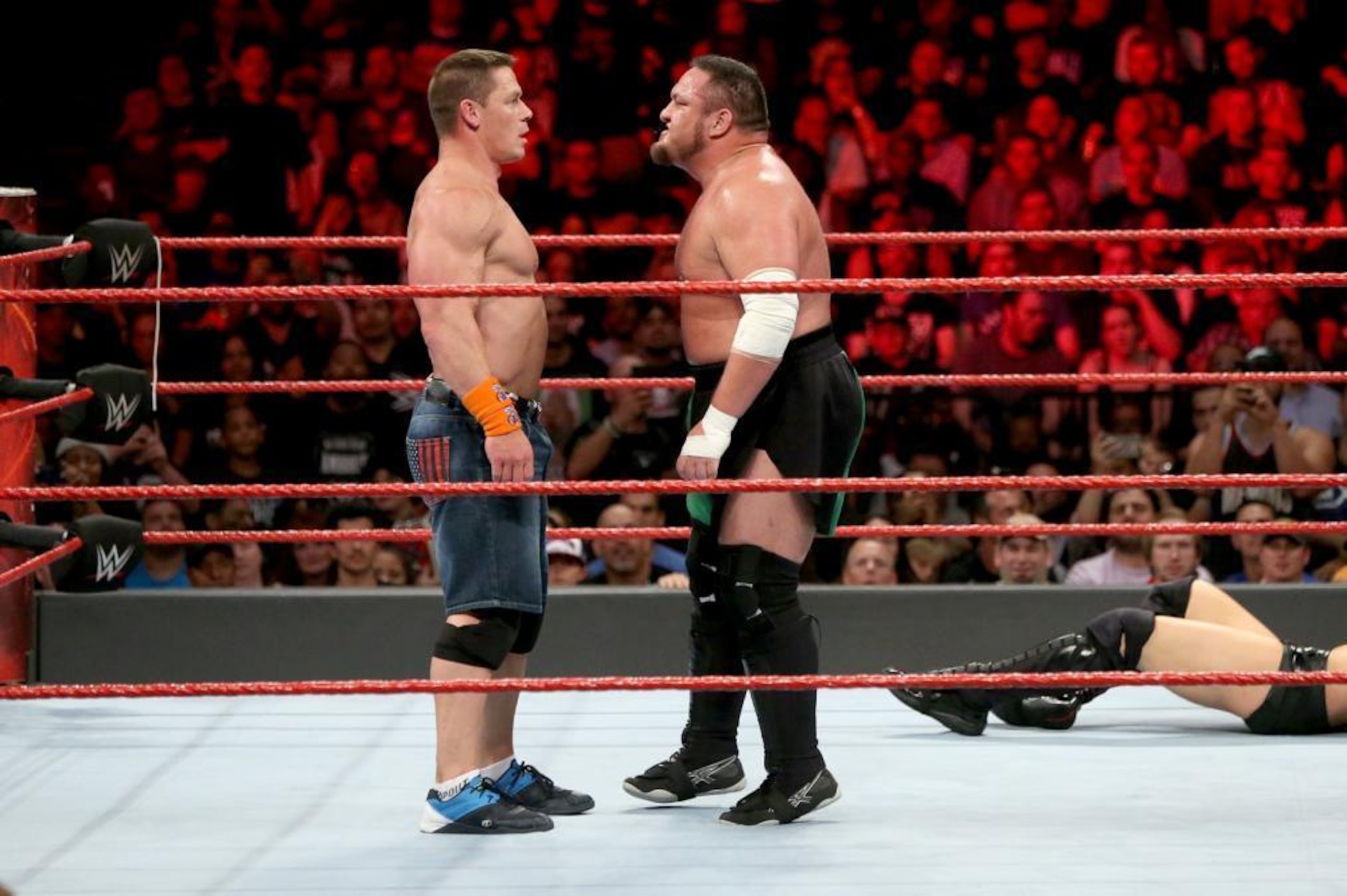 John Cena makes as much as sense as anyone to face Samoa Joe at WrestleMania 35.