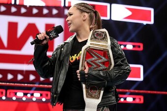 Ronda Rousey showed her true colors during a recent Raw.
