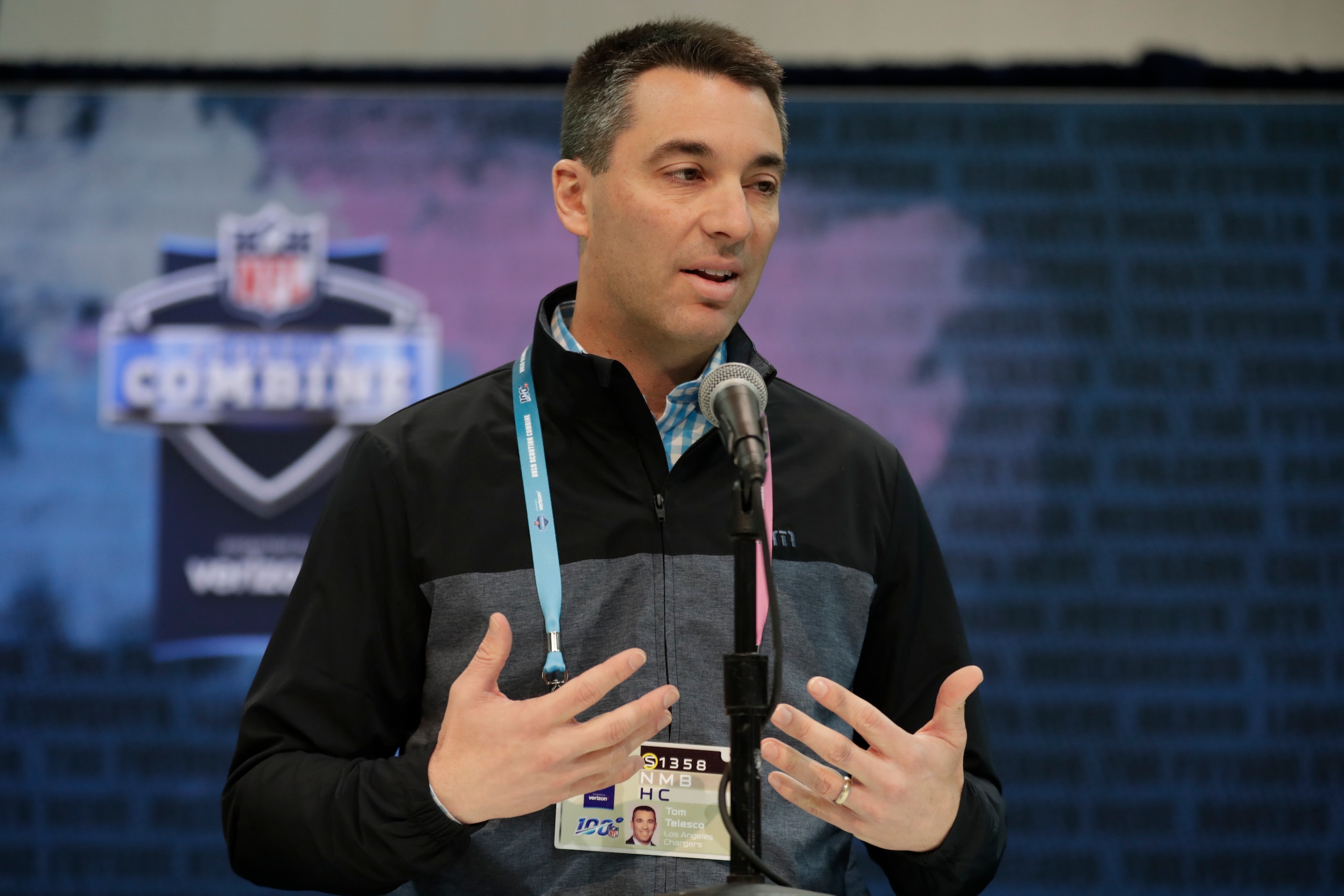 Chargers GM Tom Telesco