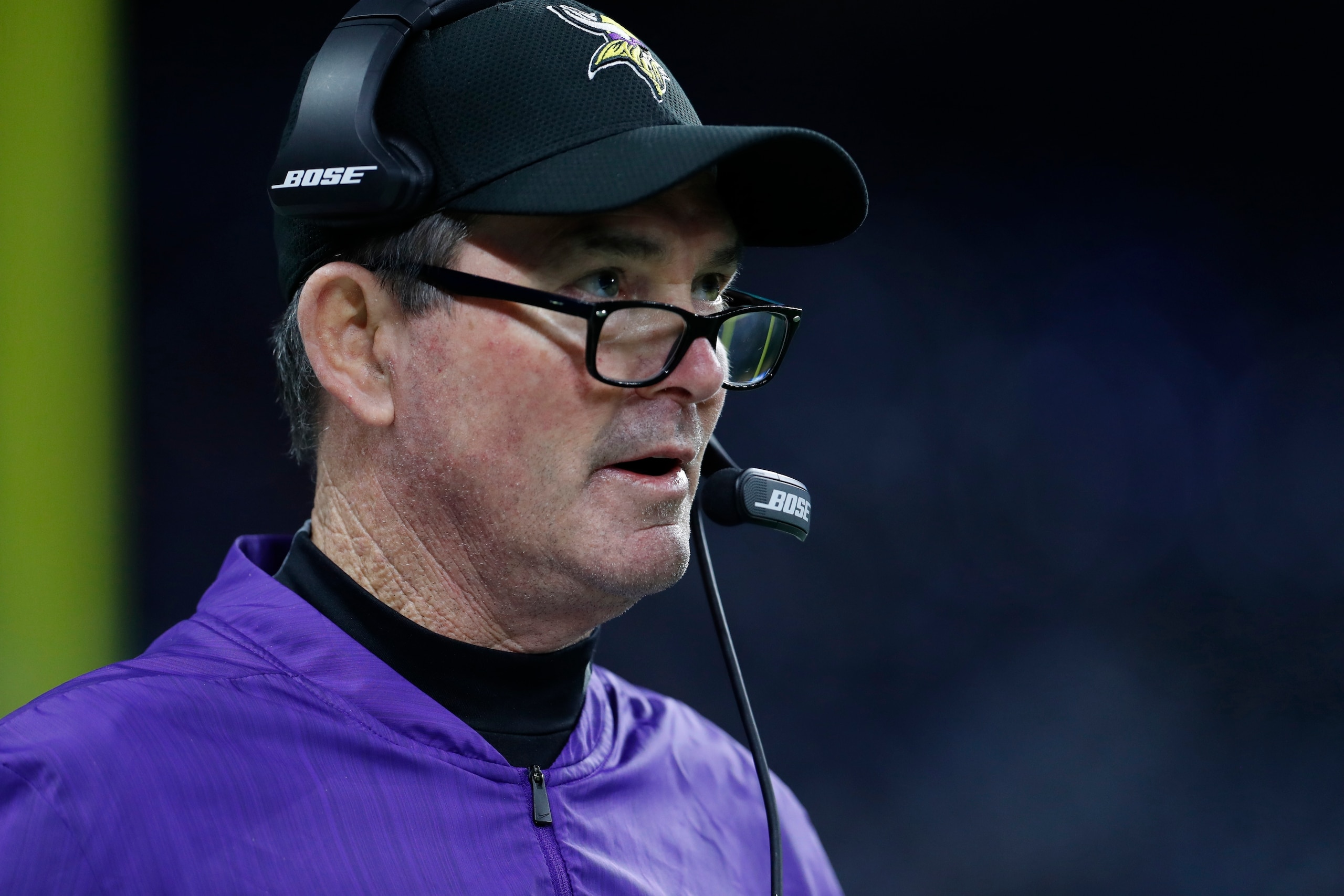 Vikings head coach Mike Zimmer