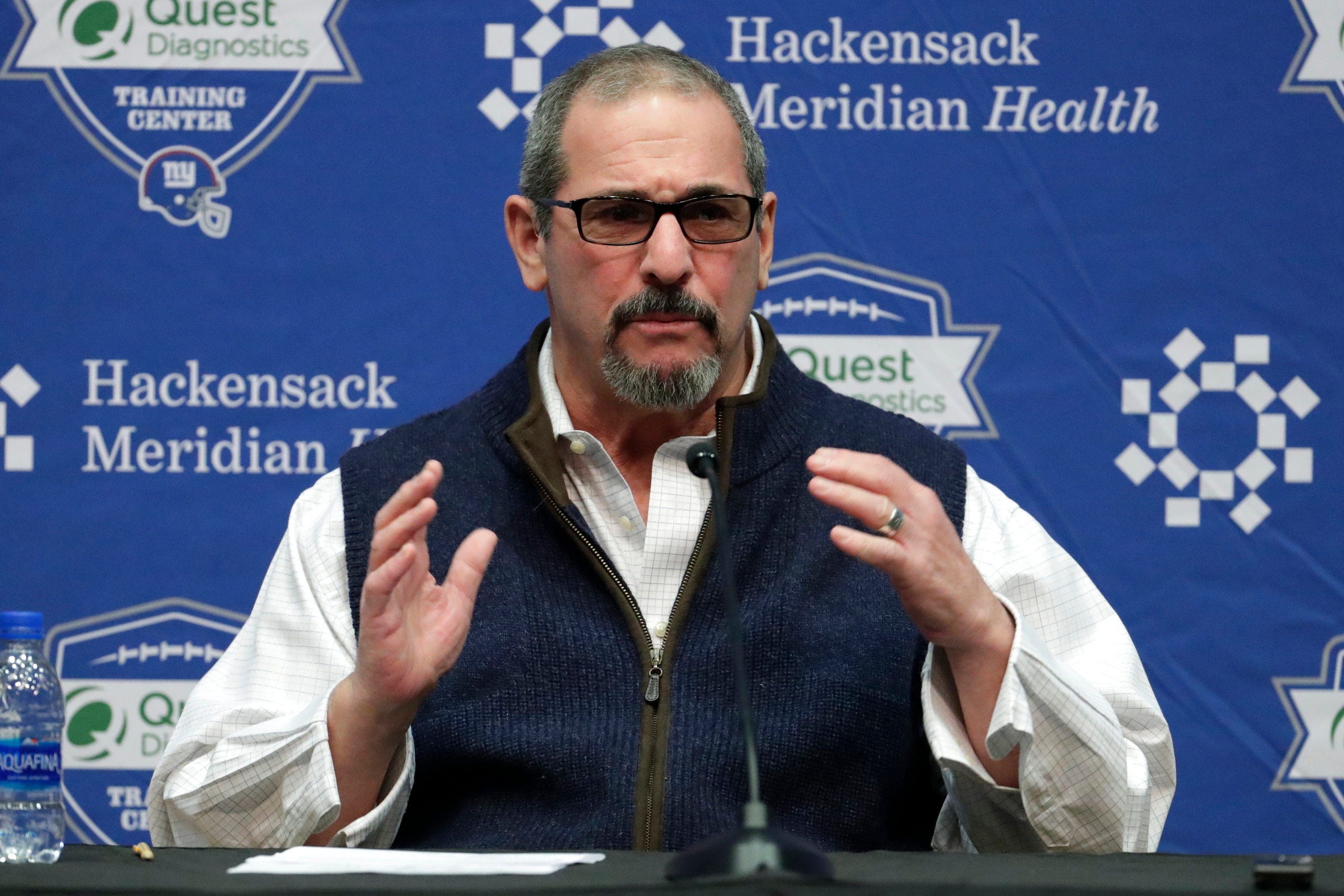 Giants GM Dave Gettleman Giants GM Dave Gettleman