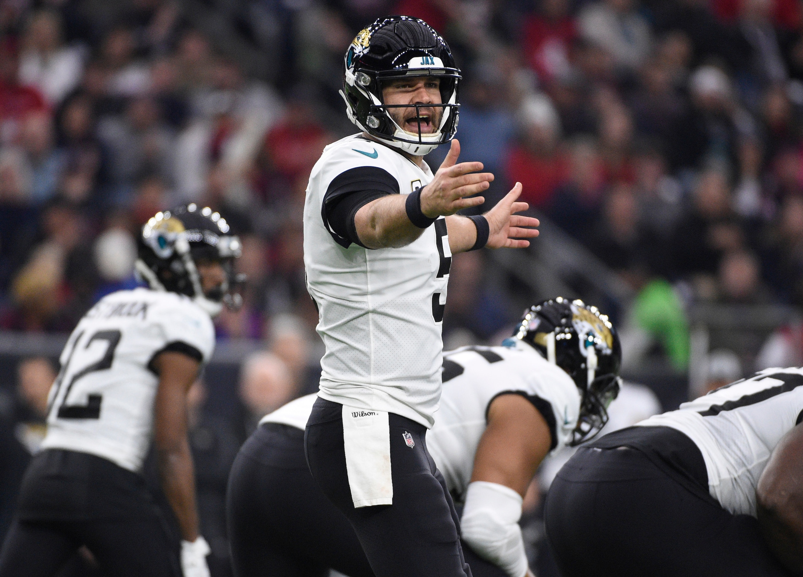 Free-agent QB Blake Bortles Free-agent QB Blake Bortles