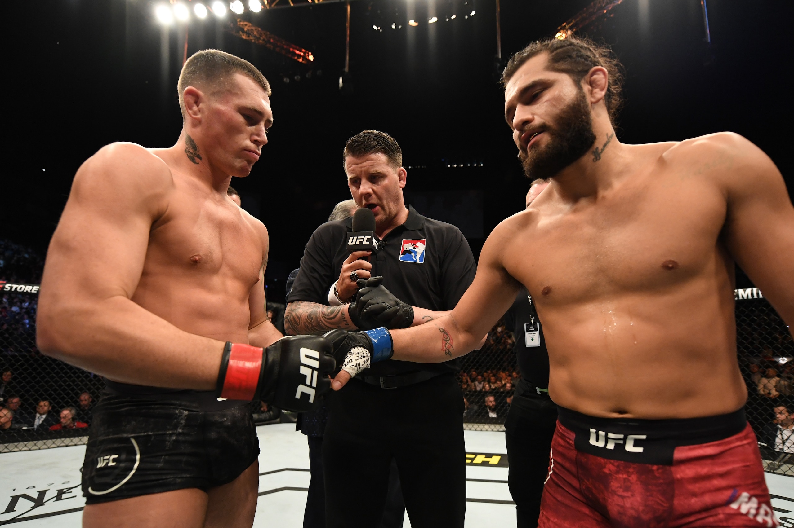 Darren Till (left) and Jorge Masvidal (right) Darren Till (left) and Jorge Masvidal (right)