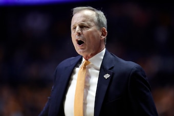 Tennessee coach Rick Barnes