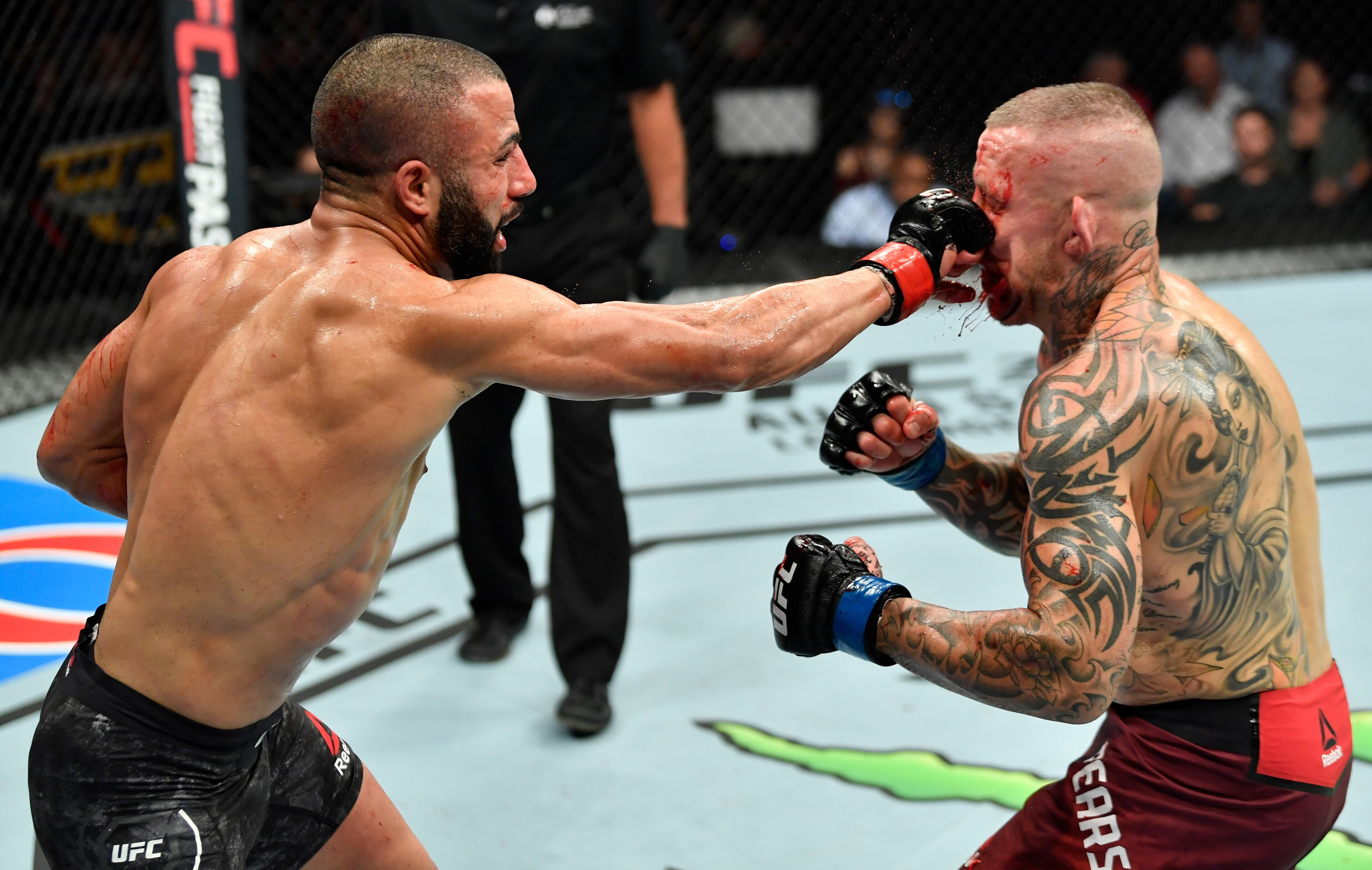 John Makdessi (left) hits Ross Pearson John Makdessi (left) hits Ross Pearson