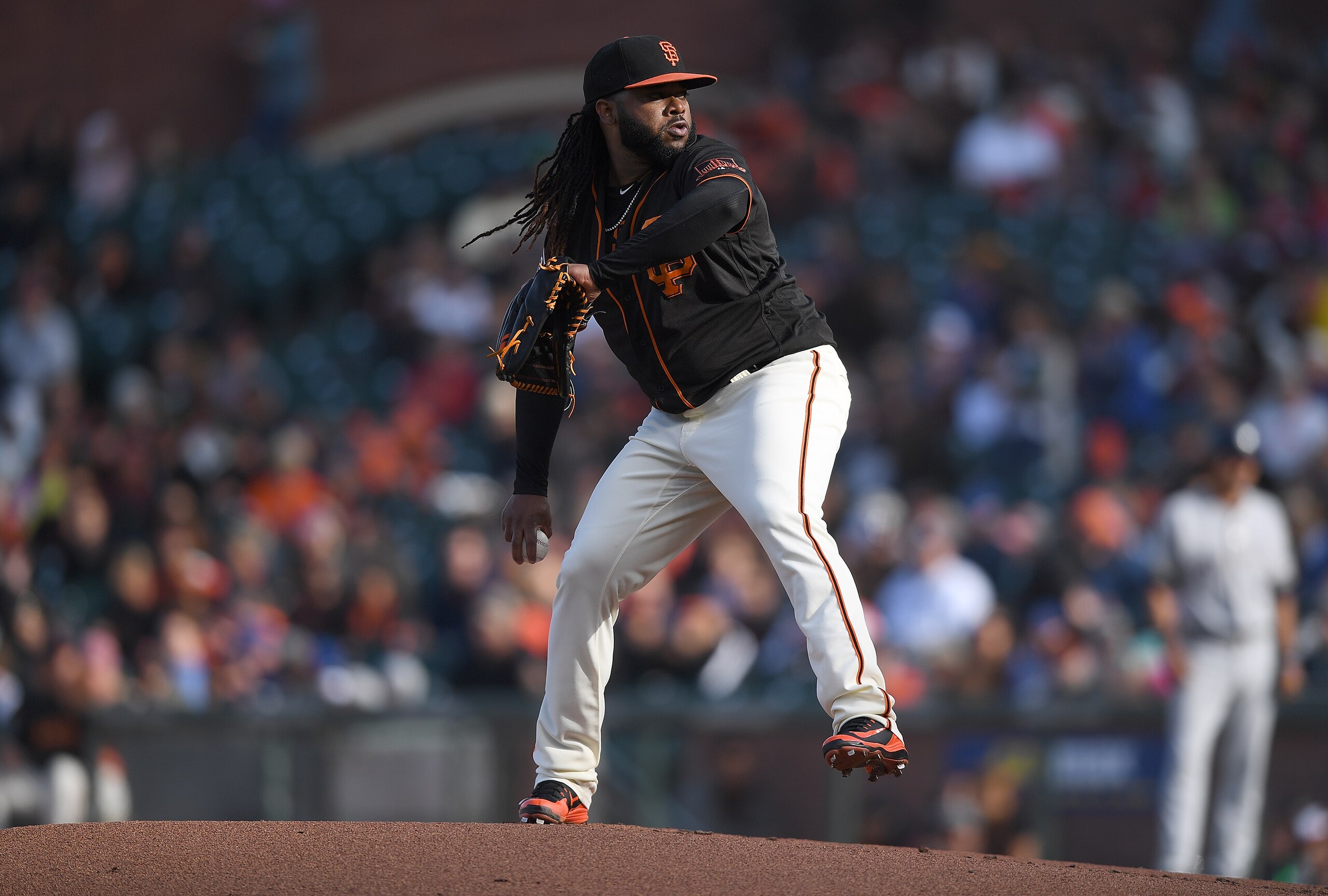 Johnny Cueto will miss most, if not all, of 2019 recovering from Tommy John surgery.