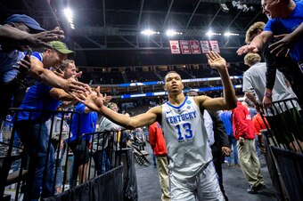 Kentucky survived a tough test from Wofford to advance to the Sweet 16.