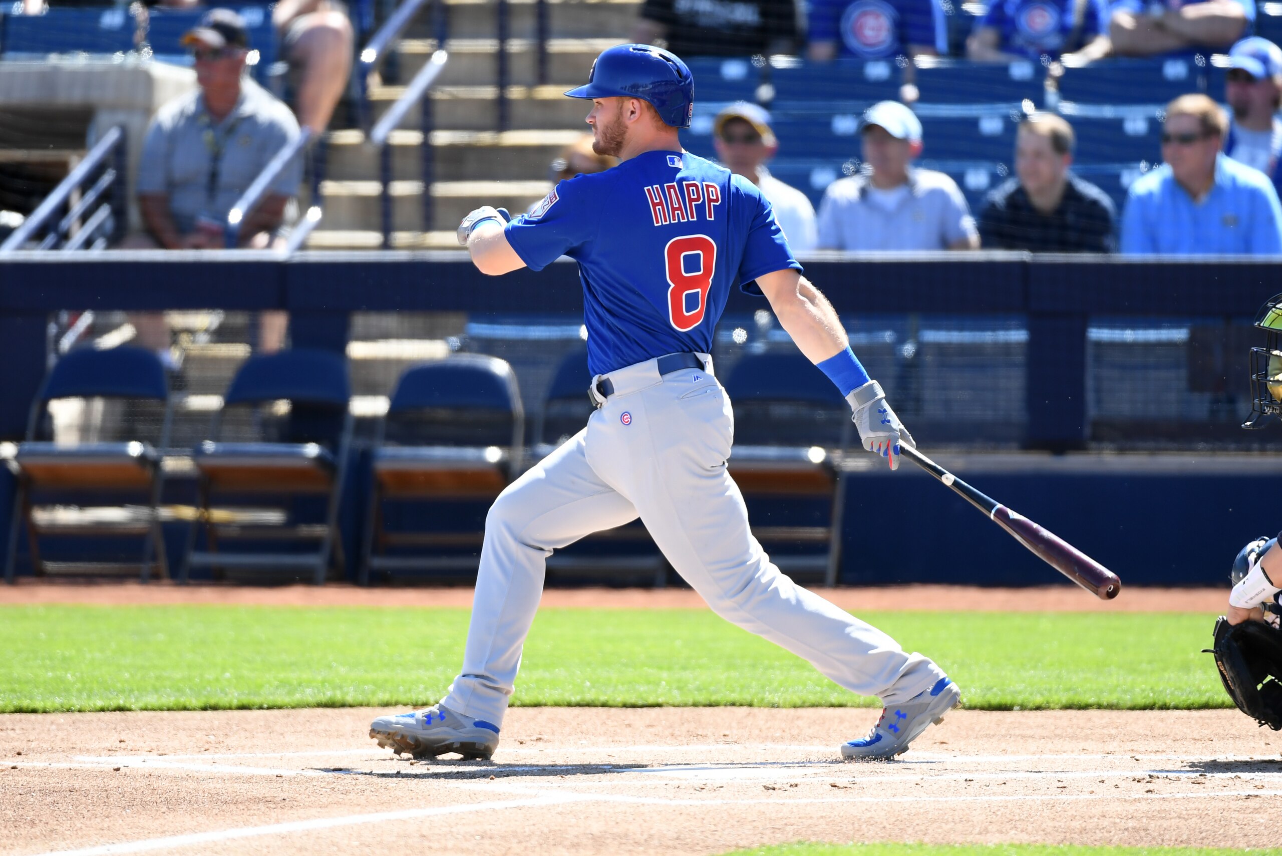 The Chicago Cubs surprisingly optioned Ian Happ to Triple-A to open the season. The Chicago Cubs surprisingly optioned Ian Happ to Triple-A to open the season.