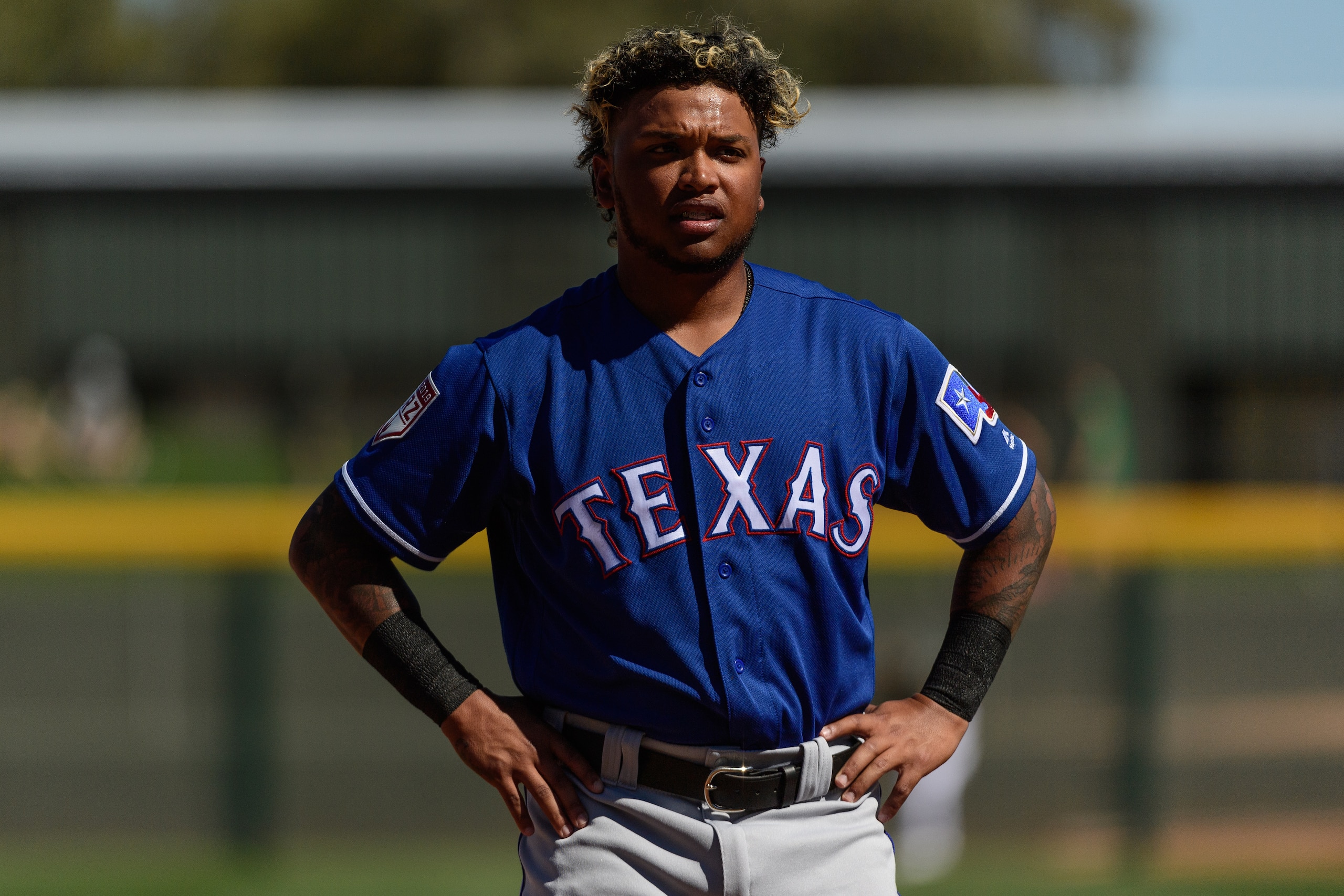 Willie Calhoun lost a roster spot to Hunter Pence following a dismal spring. Willie Calhoun lost a roster spot to Hunter Pence following a dismal spring.