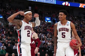 Bryce Brown (2) and Chuma Okeke (5)