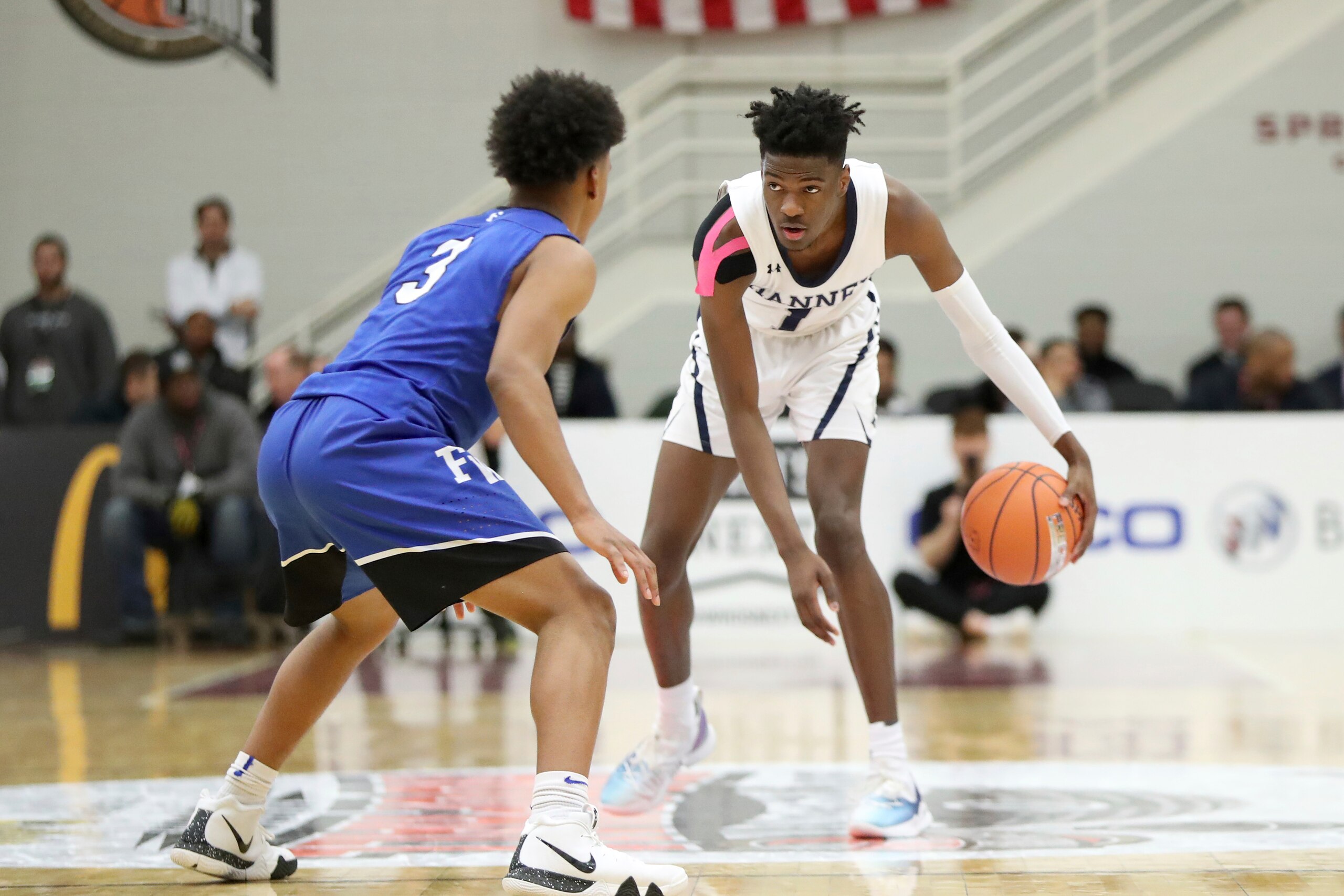 Bryan Antoine (right) is a 5-star headed to Villanova.