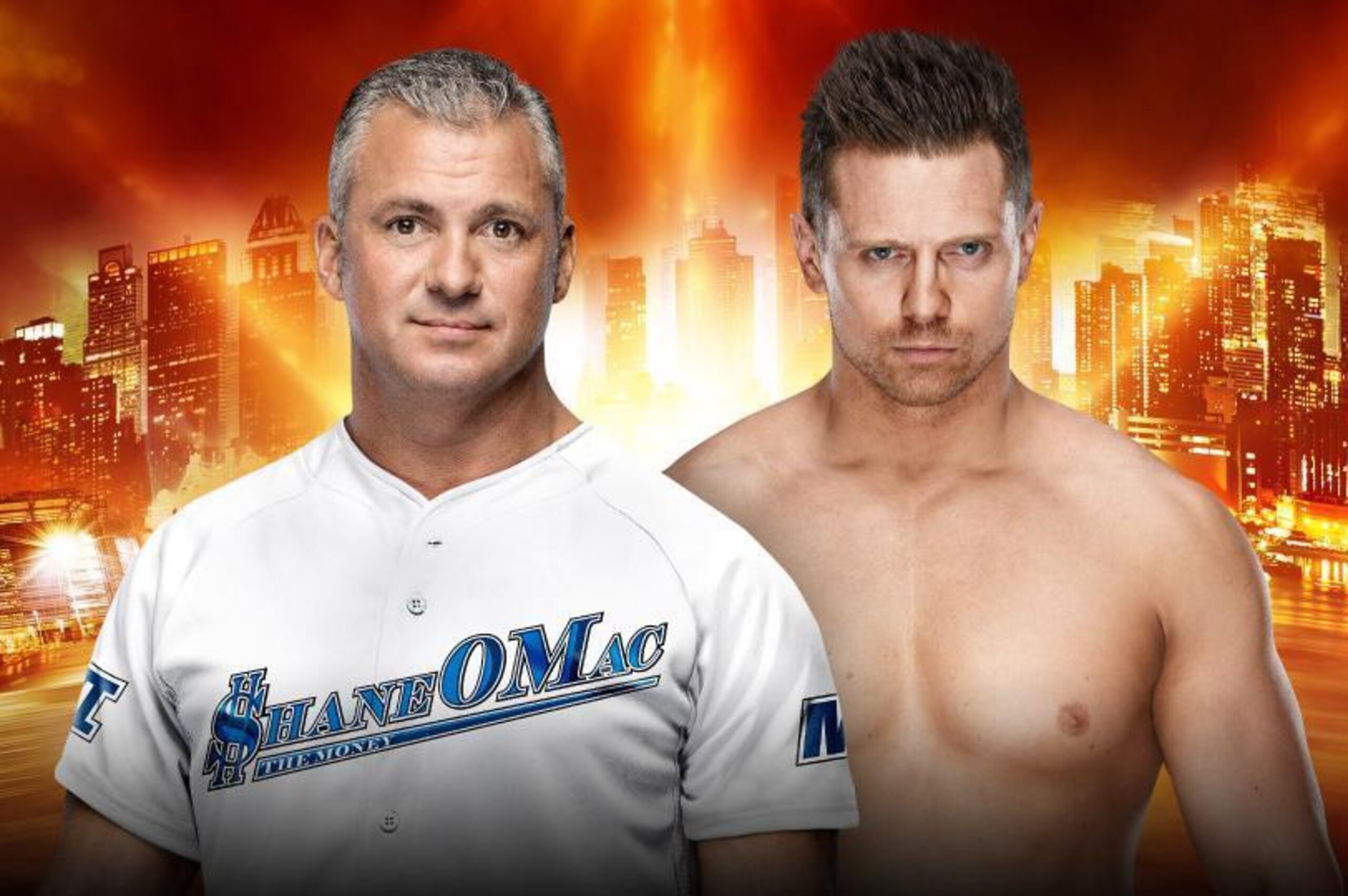 Shane McMahon and The Miz.