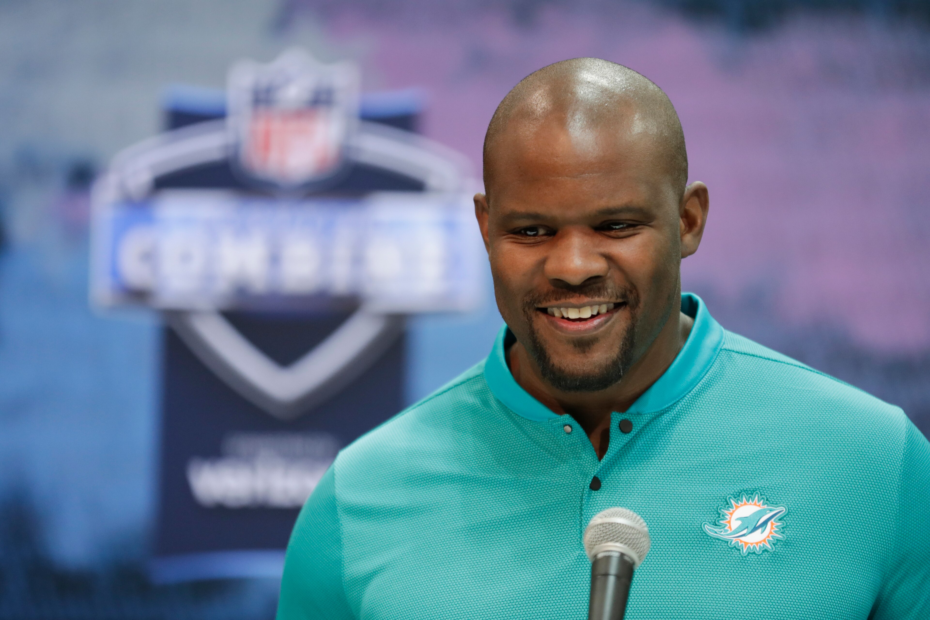 Dolphins head coach Brian Flores