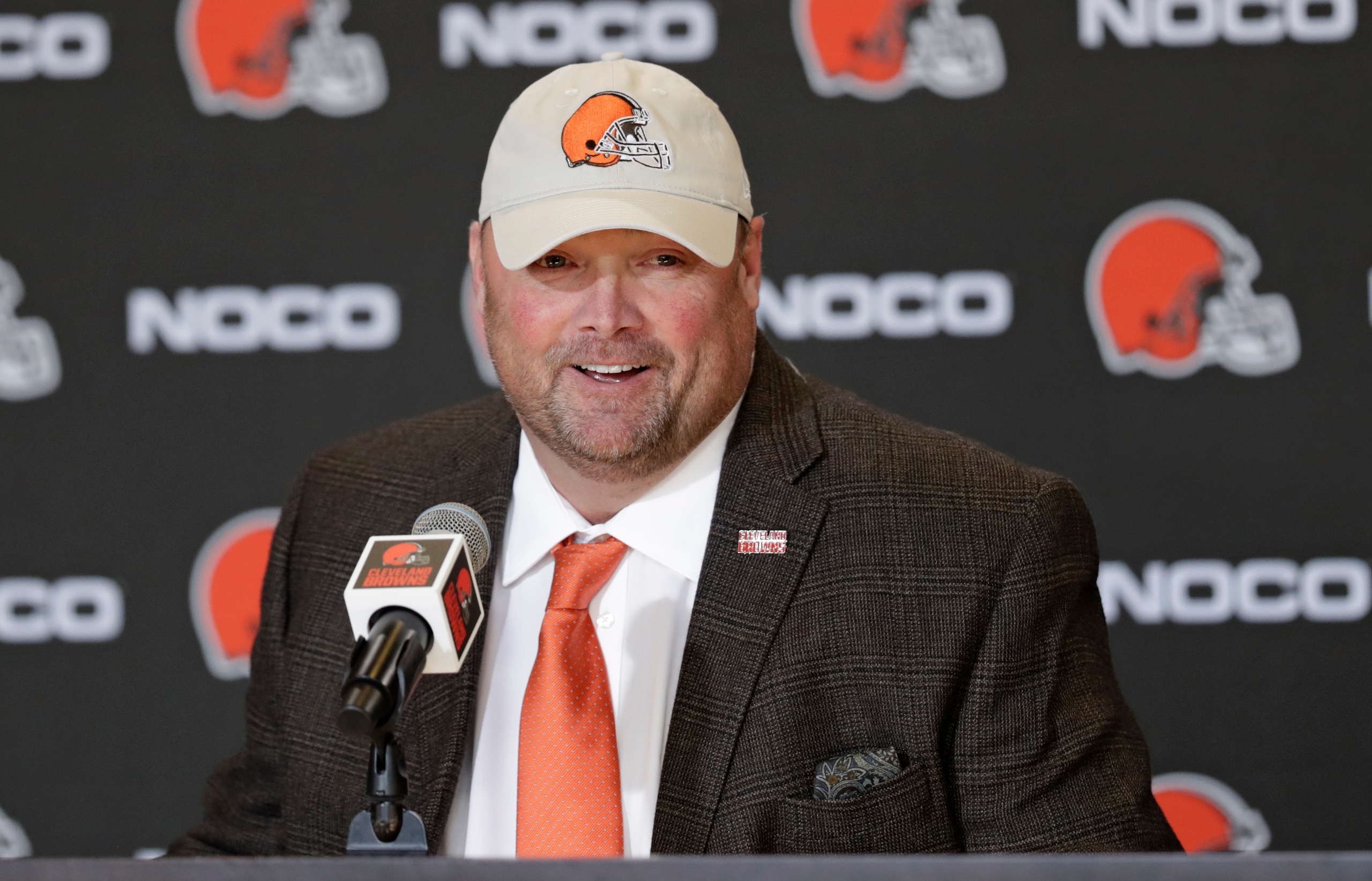 Browns head coach Freddie Kitchens