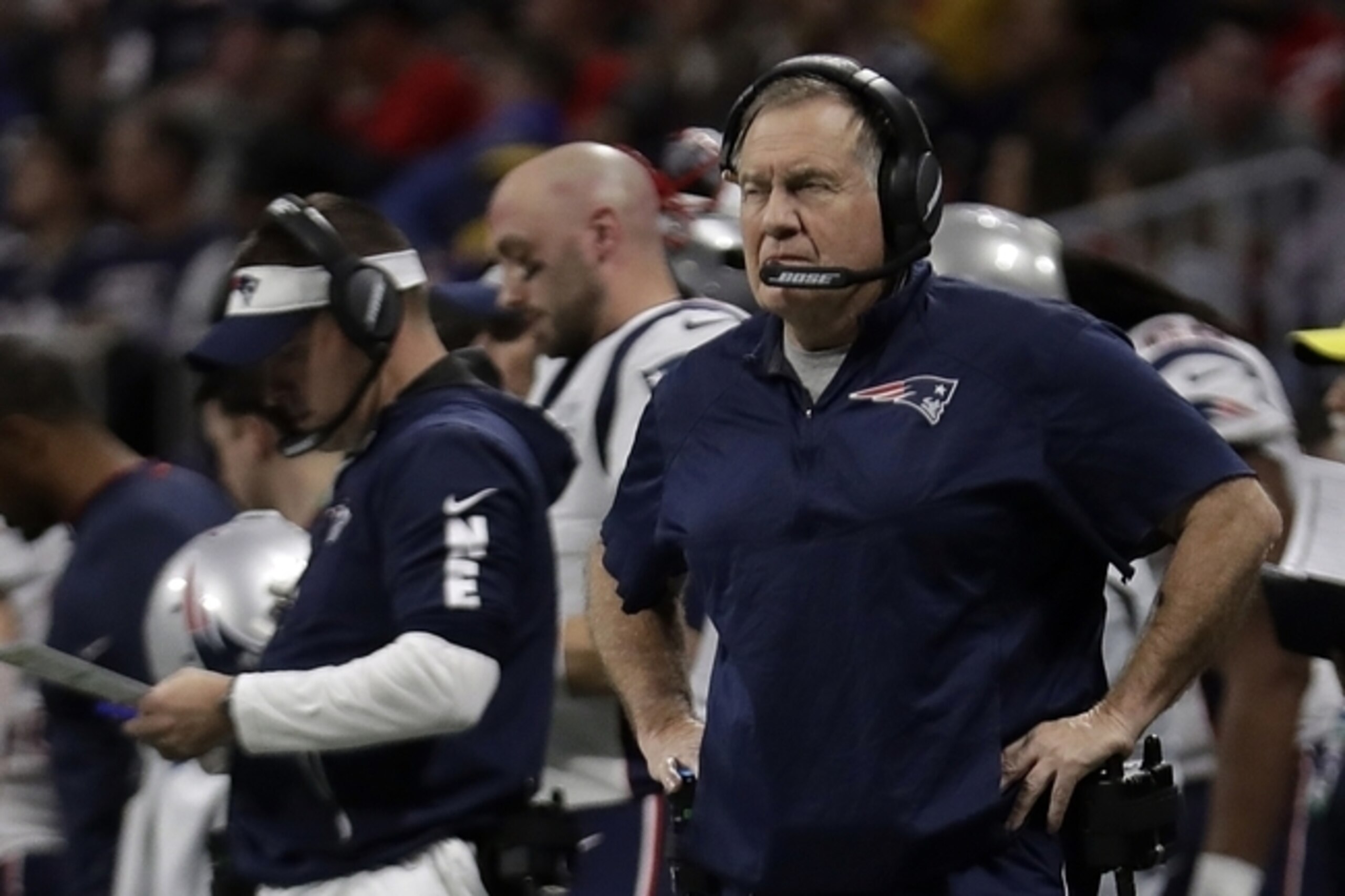 Patriots head coach Bill Belichick