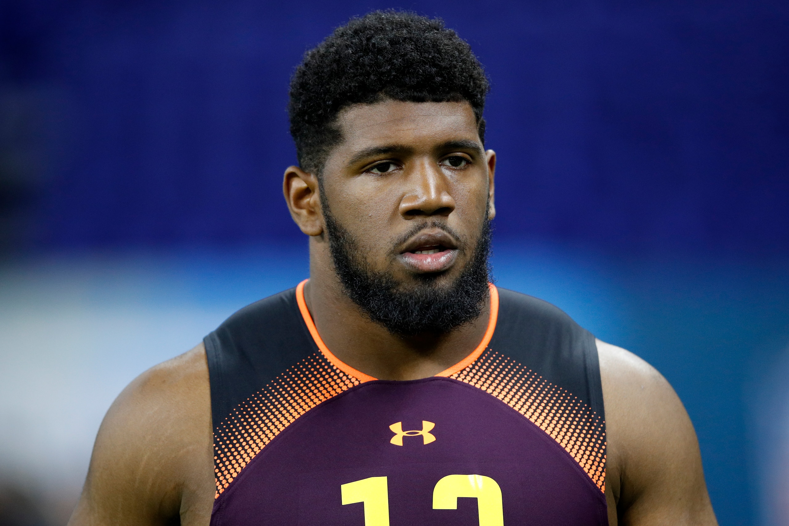 Defensive lineman Ed Oliver Defensive lineman Ed Oliver