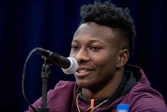 Wide receiver Marquise Brown