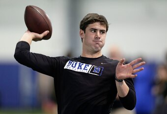 Quarterback Daniel Jones