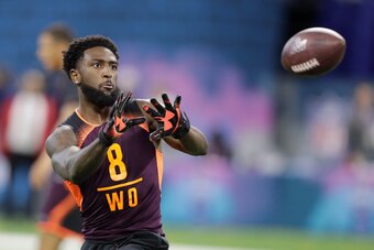 Wide receiver Parris Campbell