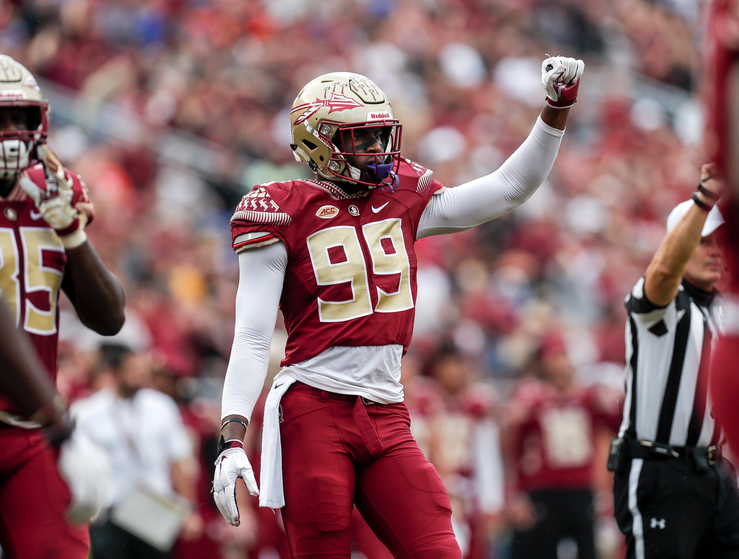 Florida State defensive end Brian Burns