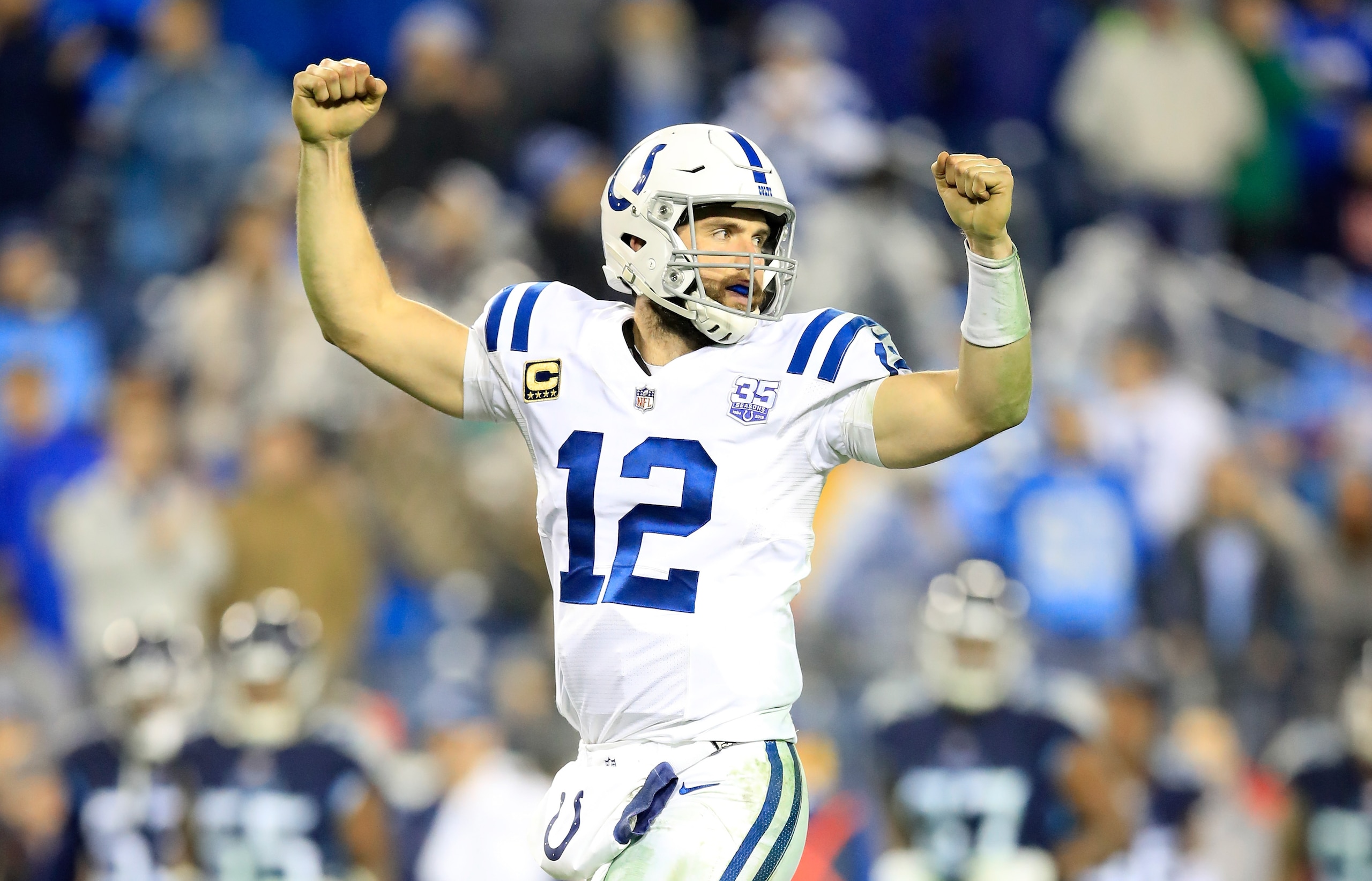 Indianapolis Colts quarterback Andrew Luck Indianapolis Colts quarterback Andrew Luck