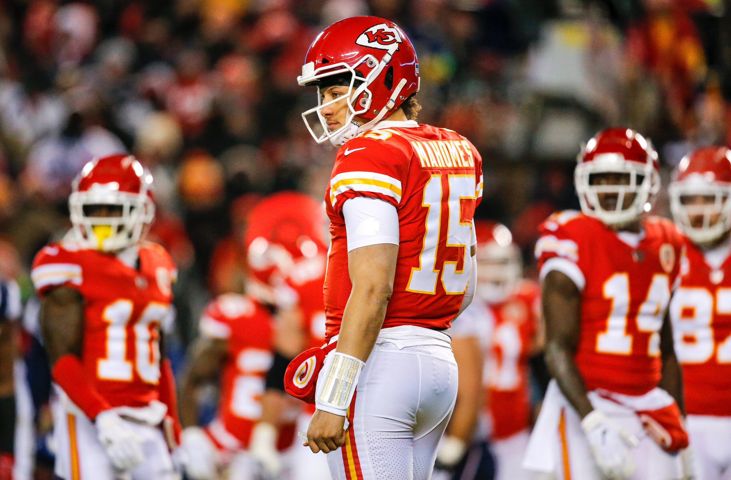 Kansas City Chiefs quarterback Patrick Mahomes Kansas City Chiefs quarterback Patrick Mahomes