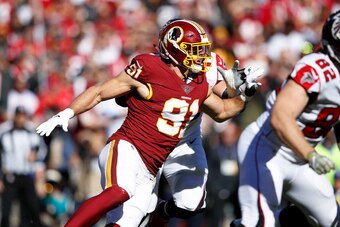 Washington Redskins edge-rusher Ryan Kerrigan