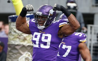 Minnesota Vikings defensive end Danielle Hunter