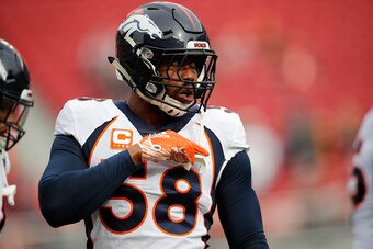 Denver Broncos edge-rusher Von Miller