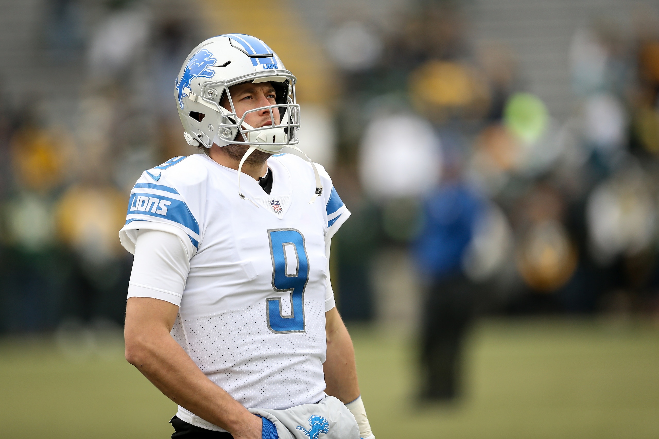 Detroit Lions quarterback Matthew Stafford Detroit Lions quarterback Matthew Stafford