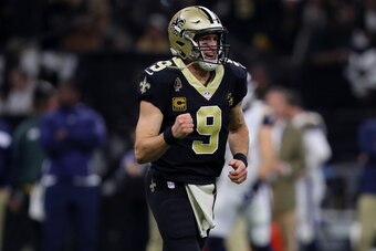 New Orleans Saints quarterback Drew Brees