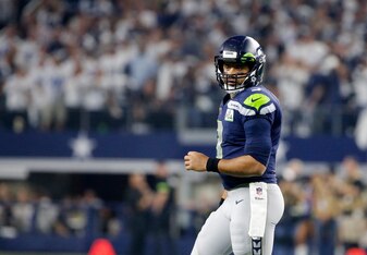 Seattle Seahawks quarterback Russell Wilson