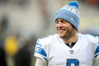 Detroit Lions quarterback Matthew Stafford