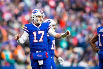 Buffalo Bills quarterback Josh Allen