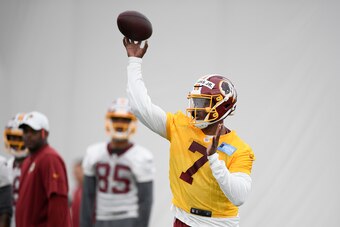 Washington Redskins quarterback Dwayne Haskins