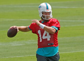 Miami Dolphins quarterback Ryan Fitzpatrick