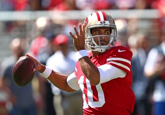 San Francisco 49ers quarterback Jimmy Garoppolo