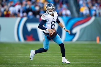 Tennessee Titans quarterback Marcus Mariota
