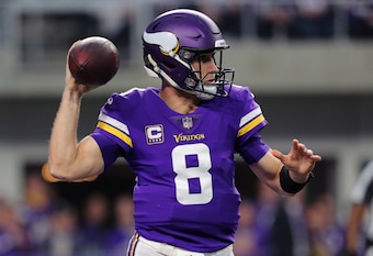 Minnesota Vikings quarterback Kirk Cousins