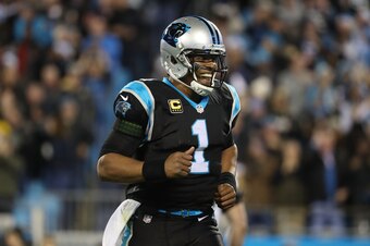 Carolina Panthers quarterback Cam Newton