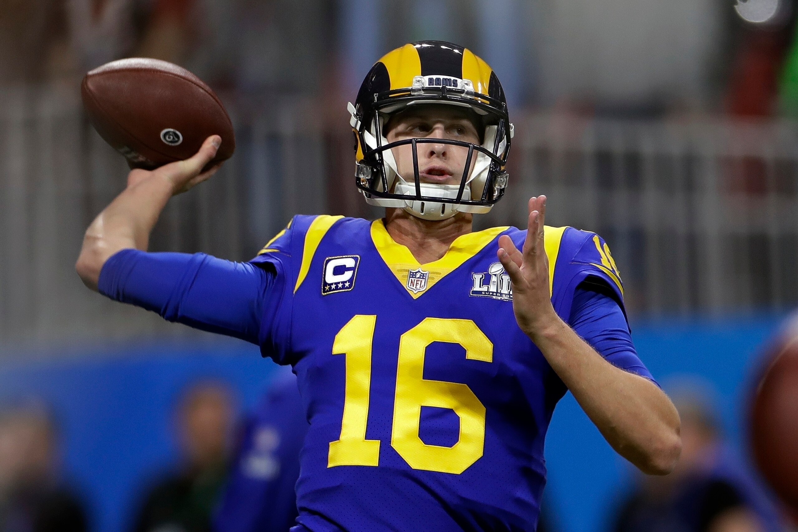 Los Angeles Rams quarterback Jared Goff